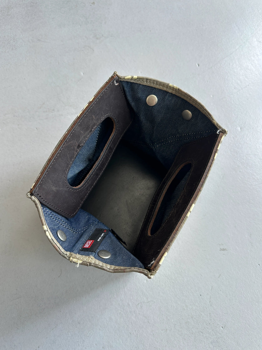 DIESEL SPARE PARTS - 2000s CAMOUFLAGE ORIGAMI BAG