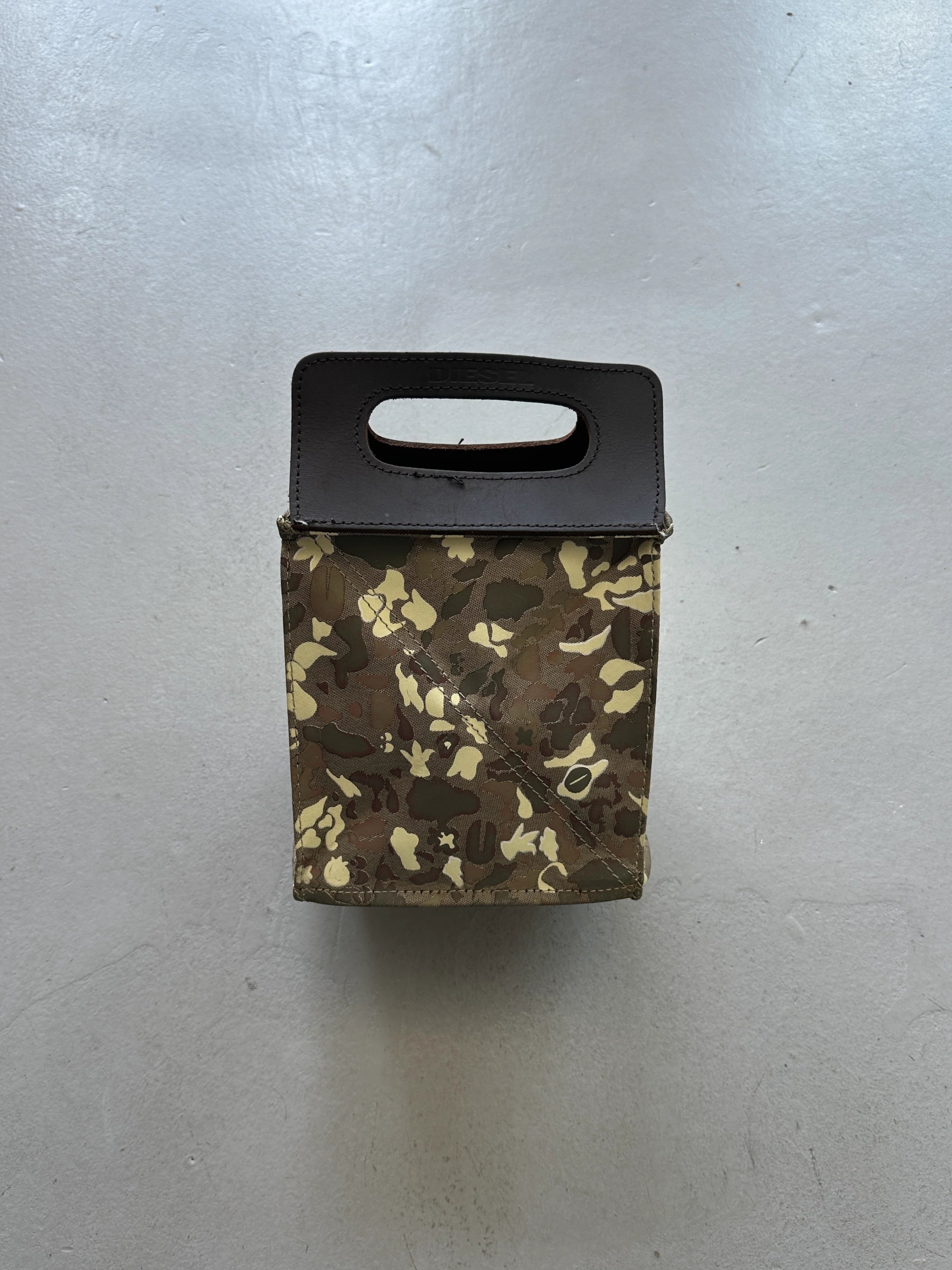 DIESEL SPARE PARTS - 2000s CAMOUFLAGE ORIGAMI BAG