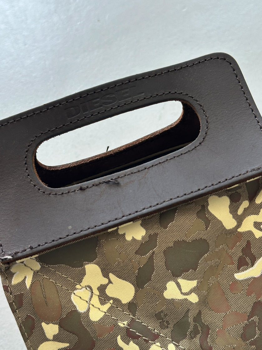 DIESEL SPARE PARTS - 2000s CAMOUFLAGE ORIGAMI BAG