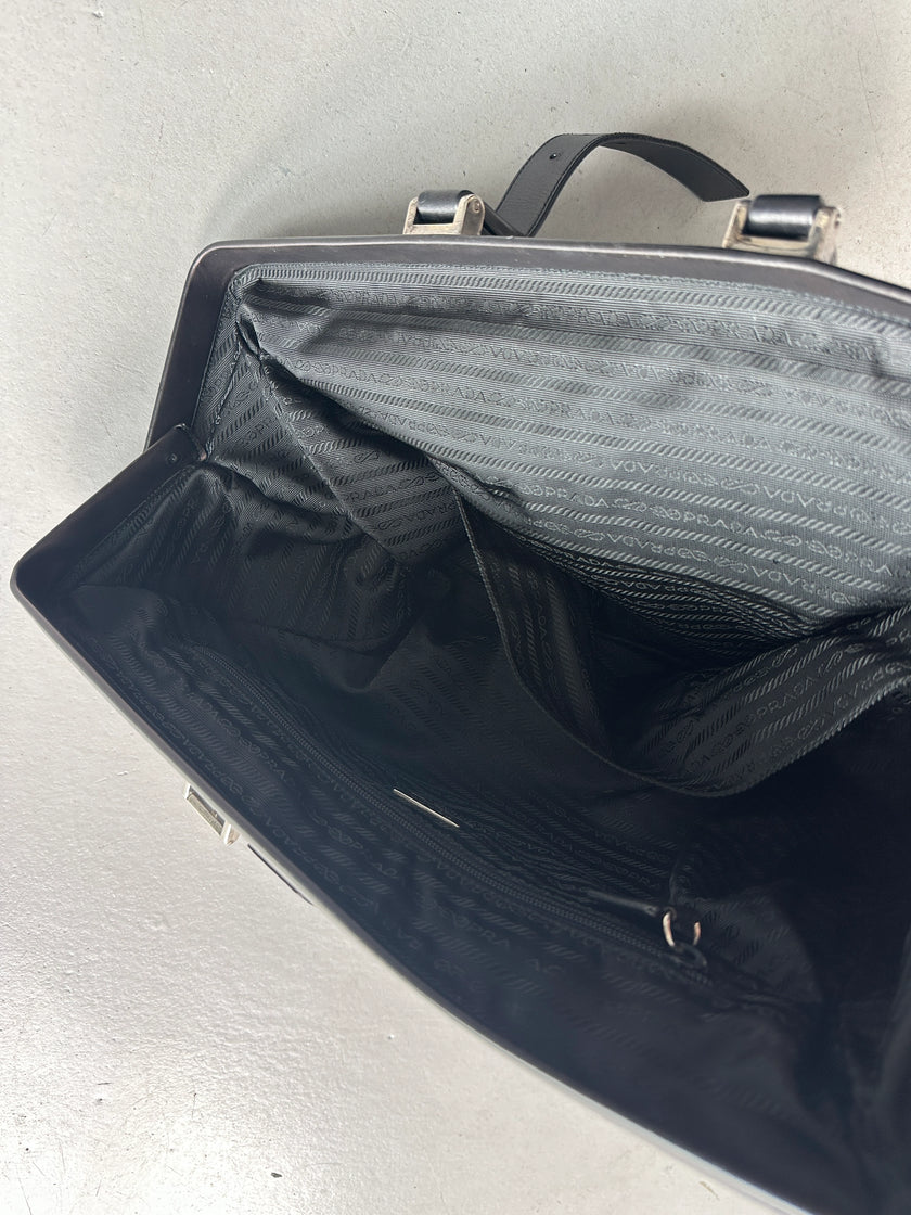 PRADA - 1990s NYLON DOCTOR BAG