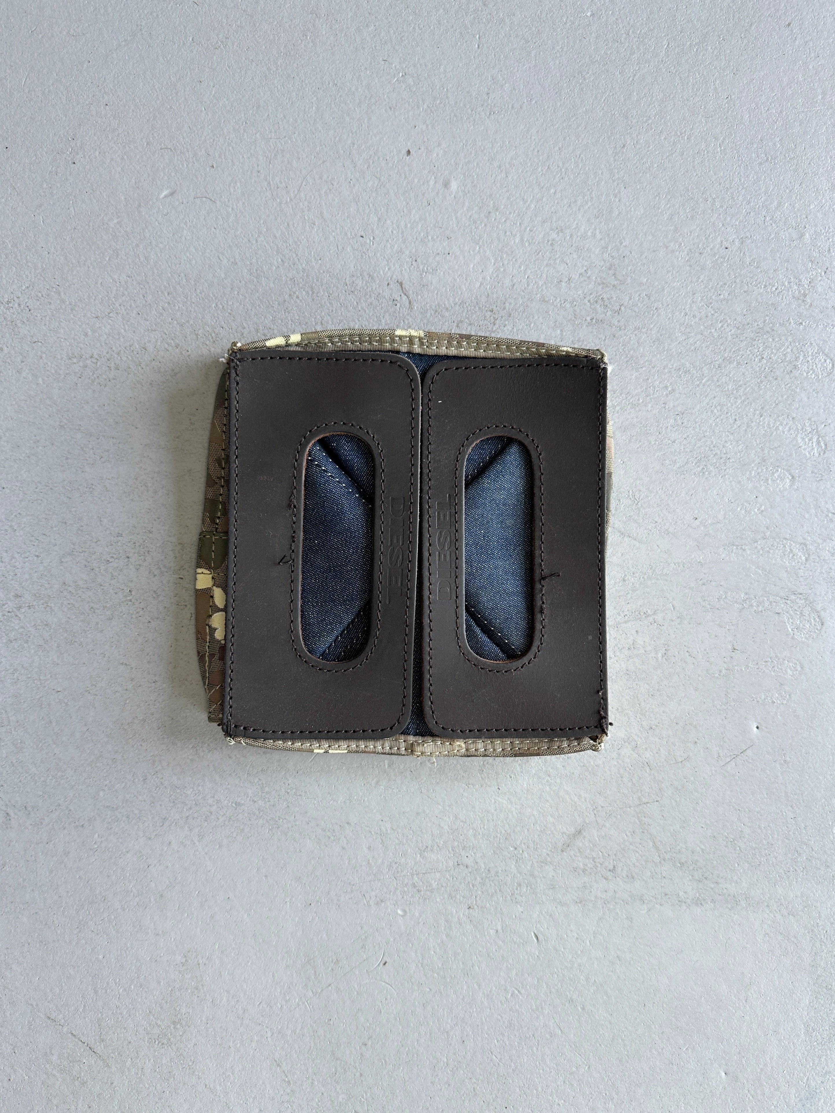 DIESEL SPARE PARTS - 2000s CAMOUFLAGE ORIGAMI BAG