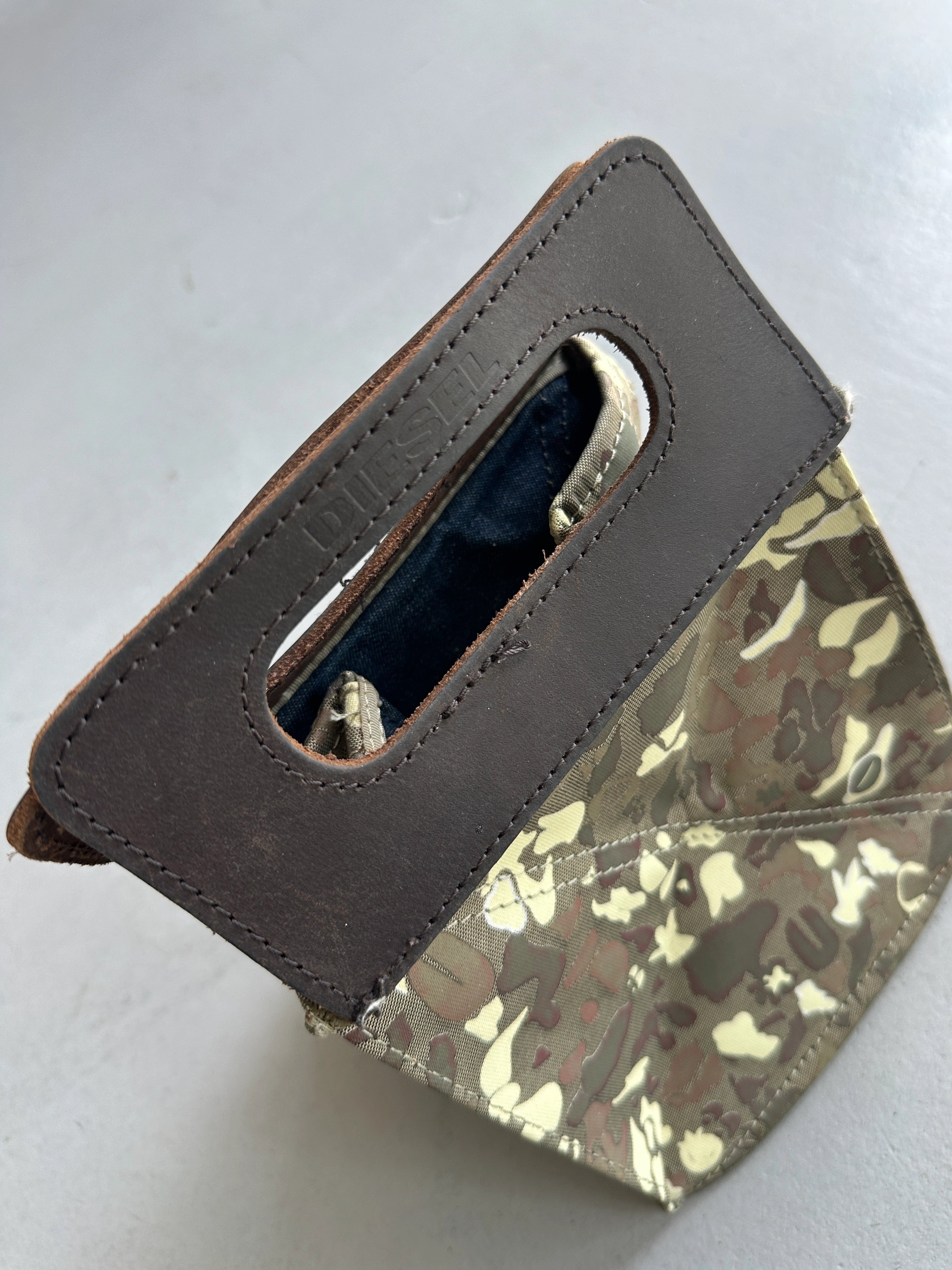DIESEL SPARE PARTS - 2000s CAMOUFLAGE ORIGAMI BAG