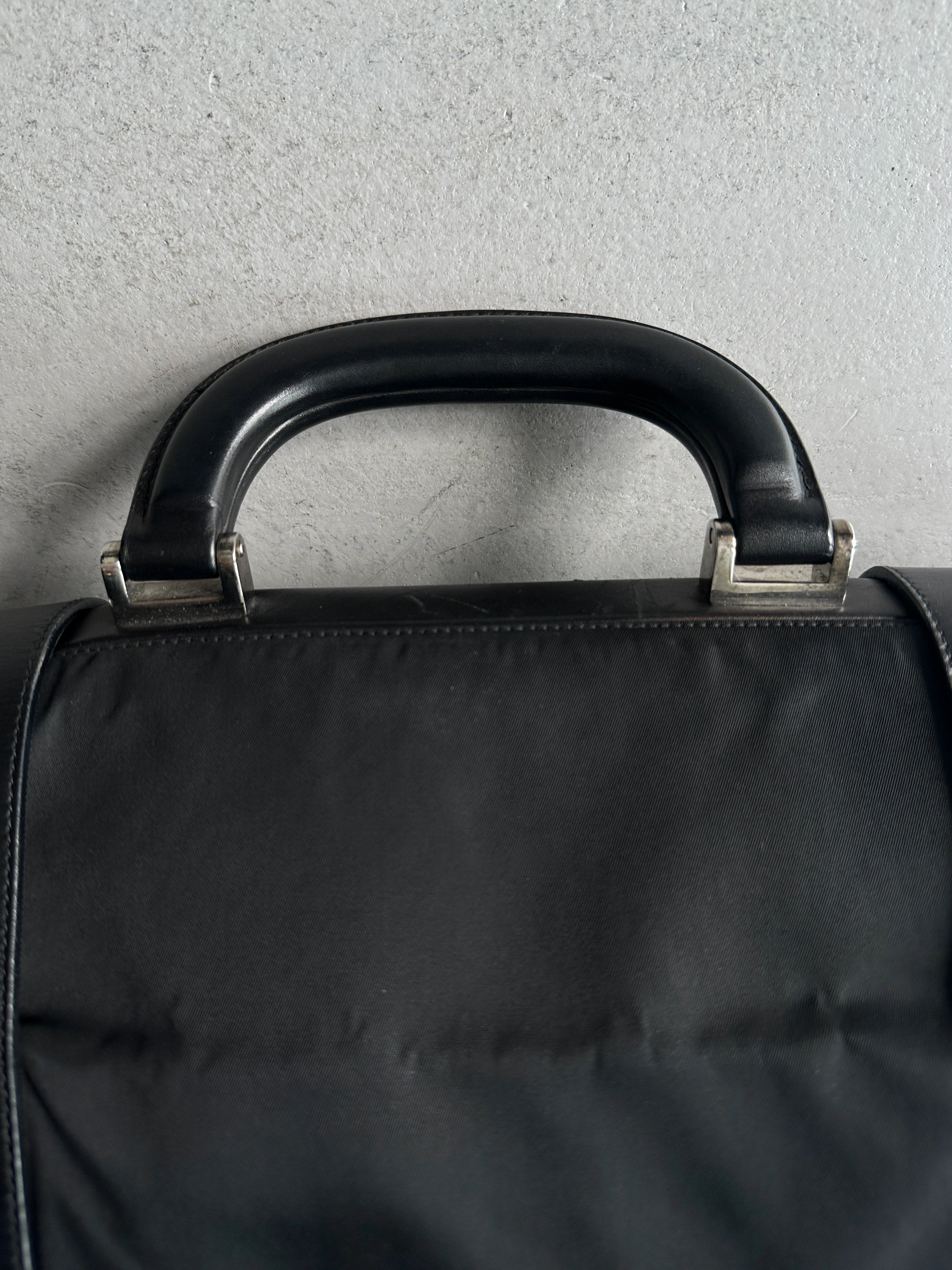 PRADA - 1990s NYLON DOCTOR BAG