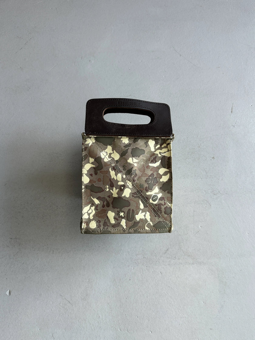 DIESEL SPARE PARTS - 2000s CAMOUFLAGE ORIGAMI BAG