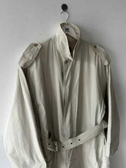 ALLEGRI - 1990s MARTIN MARGIELA ERA BELTED LONG TRENCH COAT