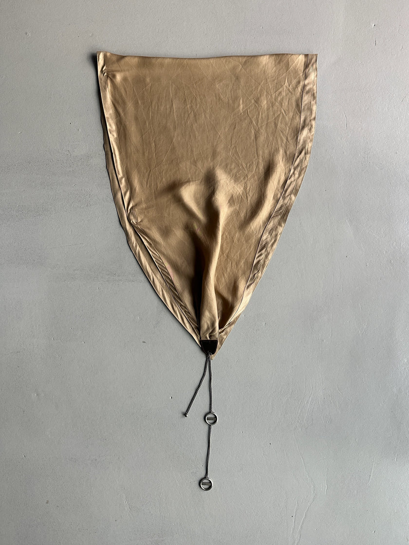 DIRK BIKKEMBERGS - 1990s 2 IN 1 SCARF BELT