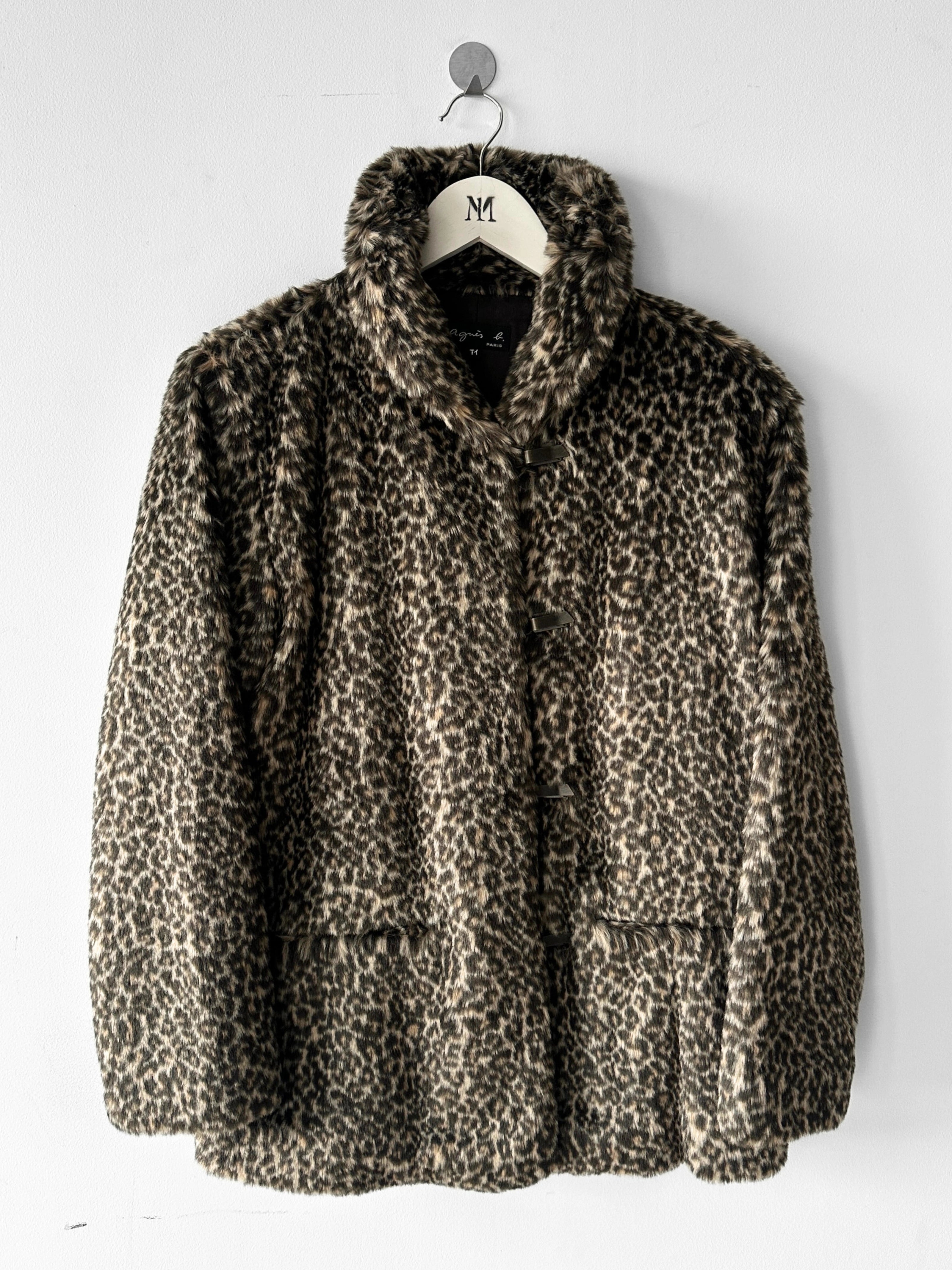 AGNÈS B. - 2000s FAUX FUR JACKET