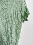 ISSEY MIYAKE PERMANENTE - S/S 1989 SHORT SLEEVE CRINKLED TOP