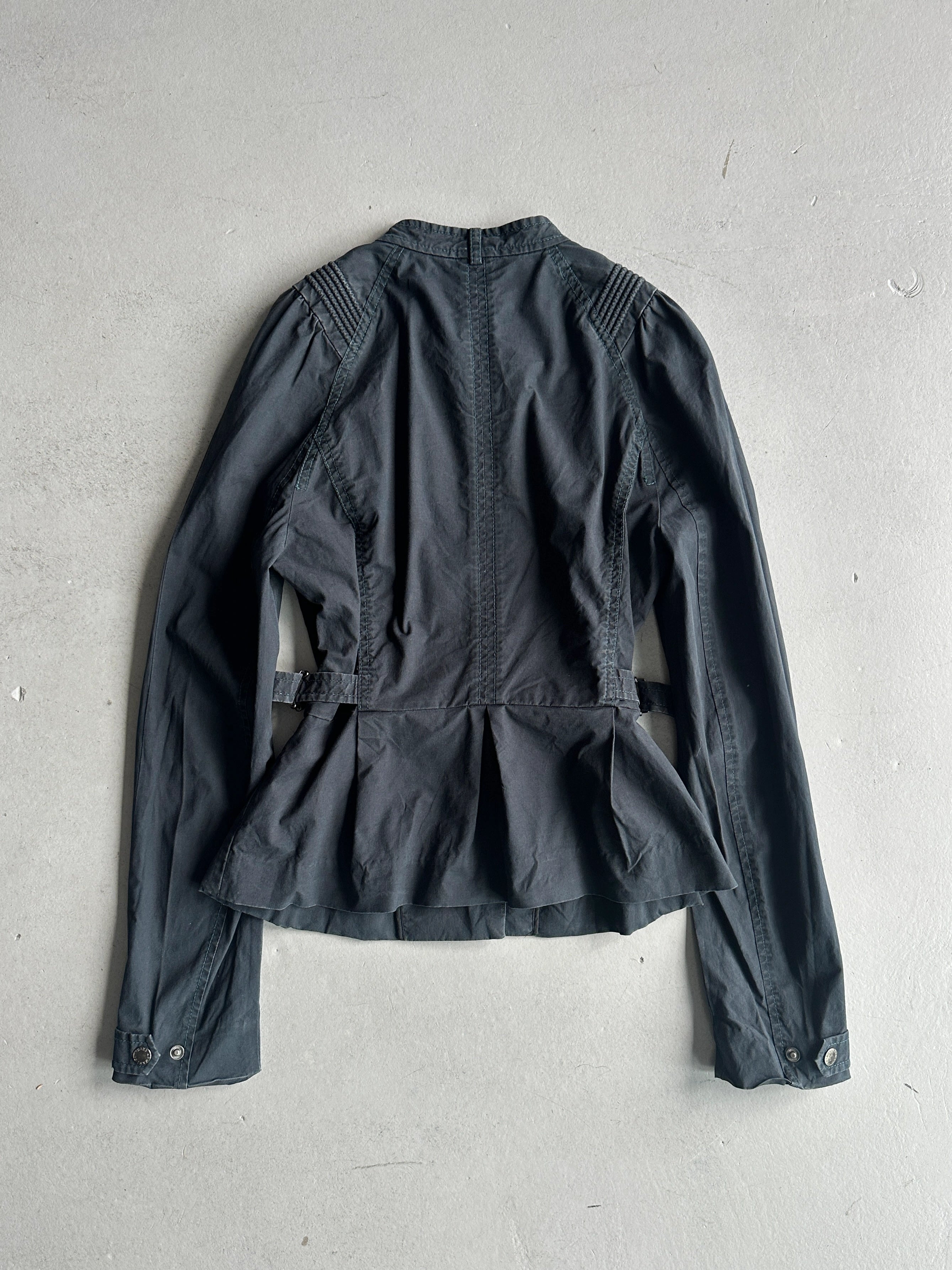 ARMANI EXCHANGE - 2000s PEPLUM HEM JACKET