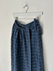 ISSEY MIYAKE PLANTATION - 1980s ASYMMETRIC LONG WRAP SKIRT