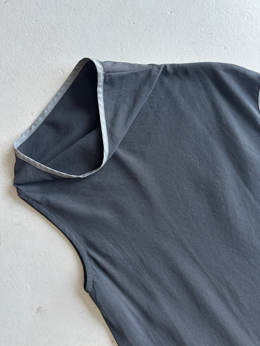 YOHJI YAMAMOTO WXYZ WORKSHOP - 1990s ASYMMETRICAL DRESS