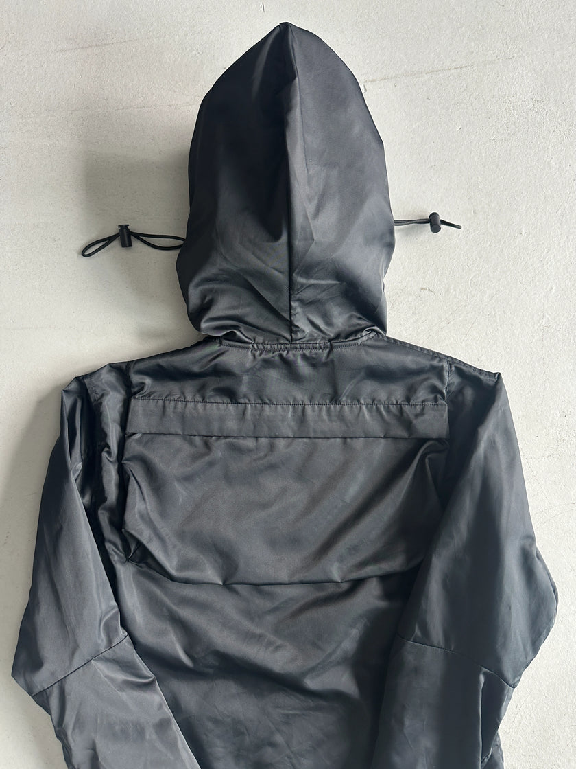 YOHJI YAMAMOTO D'URBAN A.A.R. - 1990s FOLDABLE WINDBREAKER JACKET WITH NINJA HOOD