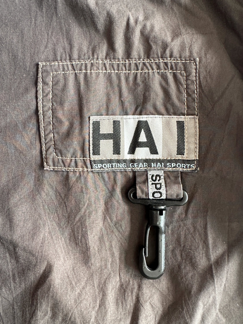 ISSEY MIYAKE HAI SPORTING GEAR - 1980s OVERSIZED PARKA JACKET