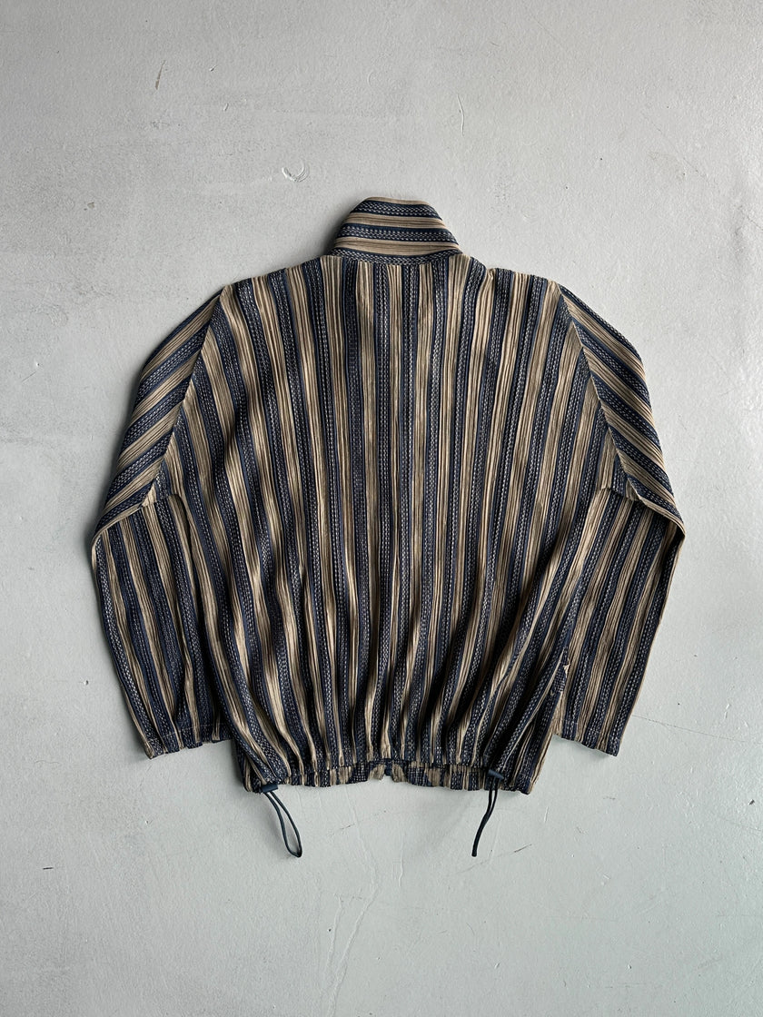 ISSEY MIYAKE PLEATS PLEASE - S/S 2001 ZIPPED PLEATED JACKET