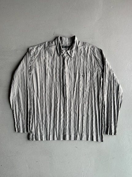 ISSEY MIYAKE MEN - S/S 2018 SHIBORI PLEATED SHIRT