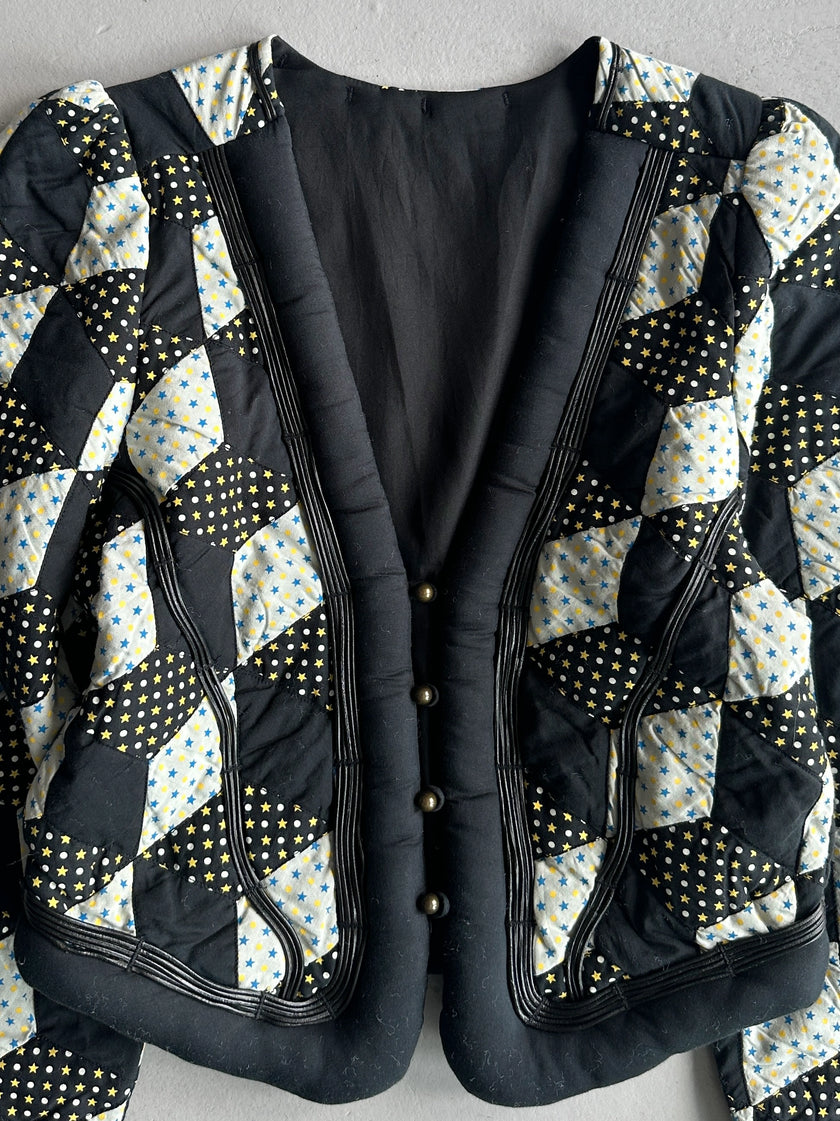 MAHARISHI - 2000s STRUCTURED QUILTED CARDIGAN