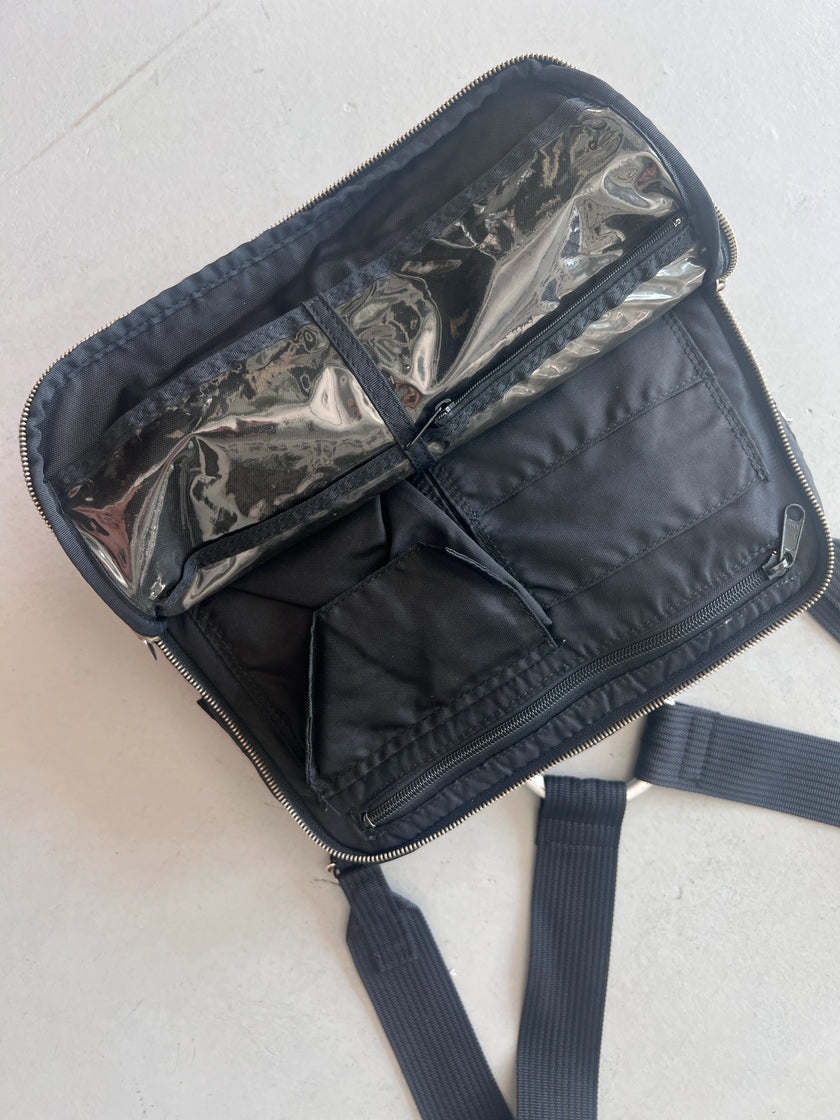 JEAN PAUL GAULTIER JUNIOR - 1990s RECTANGULAR NYLON BACKPACK