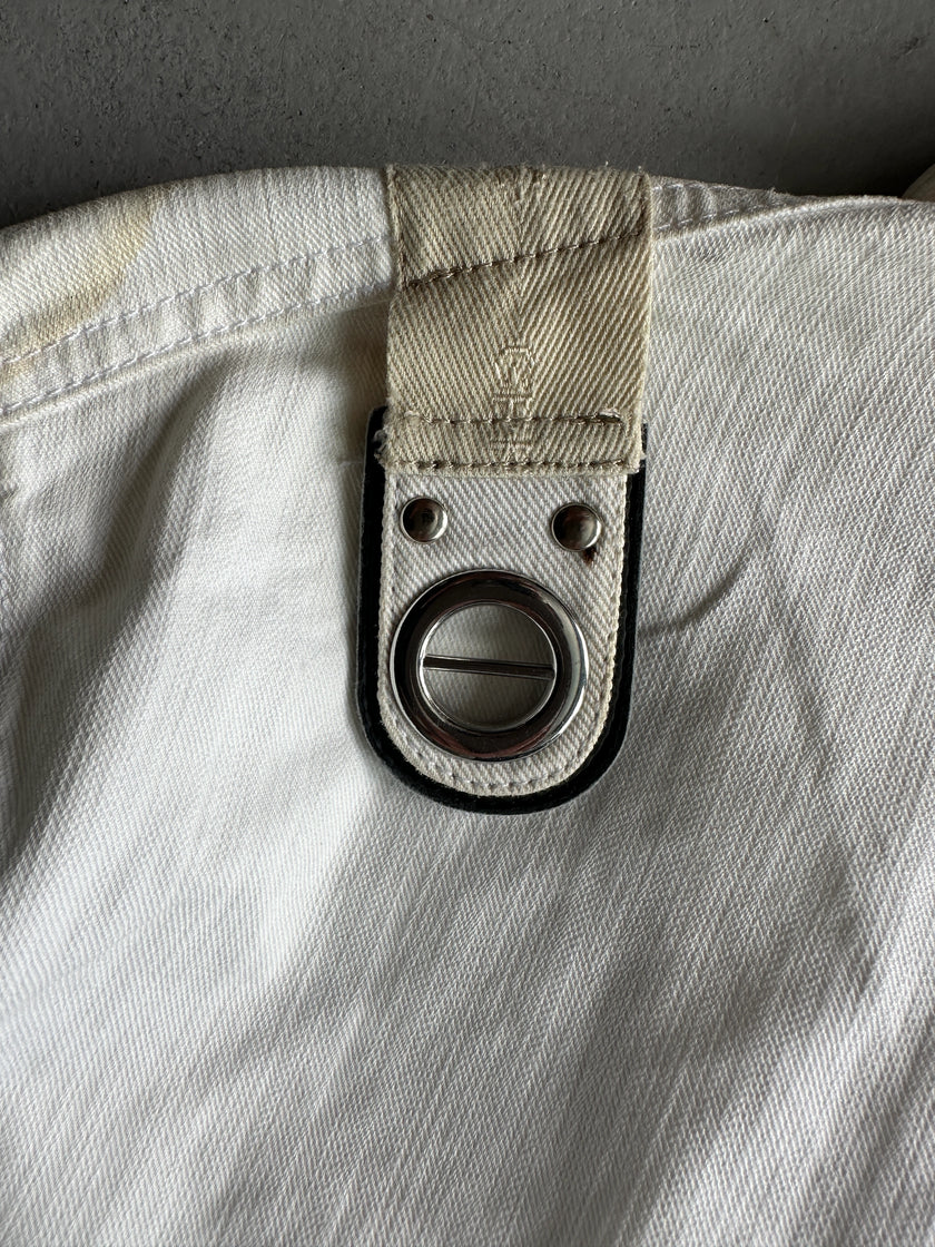 GIANFRANCO FERRÉ - 1990s ZIP DETAIL FRONT DENIM JACKET