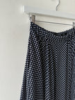 YOHJI YAMAMOTO -  S/S 1996 POLKA DOT FLARED MIDI SKIRT