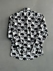 COMME DES GARÇONS SHIRT - S/S 2011 ALL OVER SKULL PRINT LONG SLEEVE SHIRT