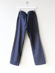 DOLCE & GABBANA 2000s SAMPLE SHEARLING PANELED TROUSERS