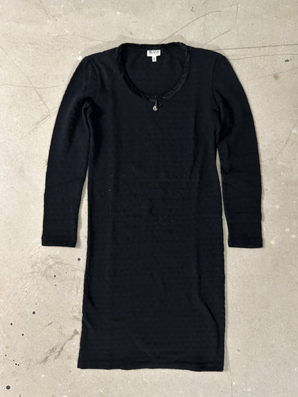 DOLCE & GABBANA JEANS- 2000s ROUND COLLAR DRESS