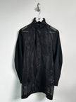 COMME DES GARÇONS - S/S 2025 PERFORATED MESH JACKET WITH CONSTRASTING SLEEVE