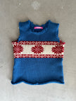 JUNYA WATANABE COMME DES GARÇONS -  F/W 2003 CREW NECK CHUNCKY KNIT VEST