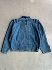 1980s MILITARY DENIM BOMBER JACKET