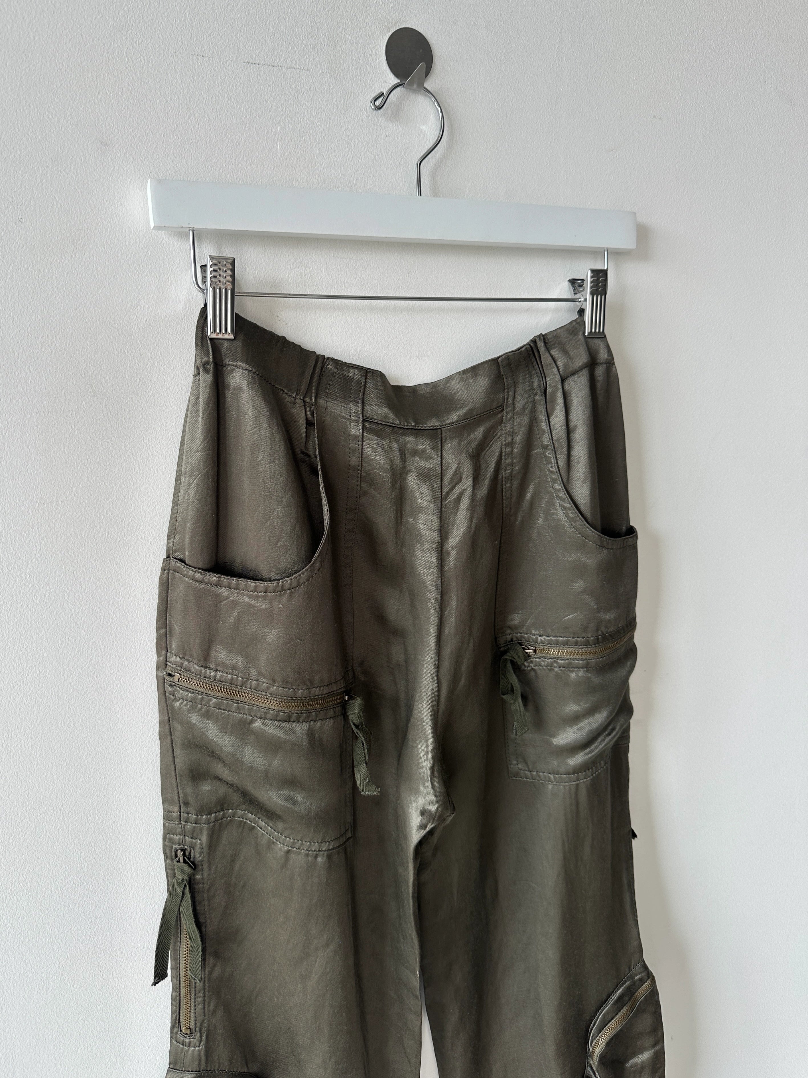 ICEBERG - early 2000s CROPPED CARGO TROUSERS
