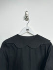 COMME DES GARÇONS - A/W 2020 BOXY FIT BUTTONED BLOUSE WITH OVERSIZED PETER PAN COLLAR