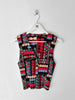ISSEY MIYAKE - S/S 2007 COLOURFUL BILLIARDS PLEATED BUTTONED VEST TOP