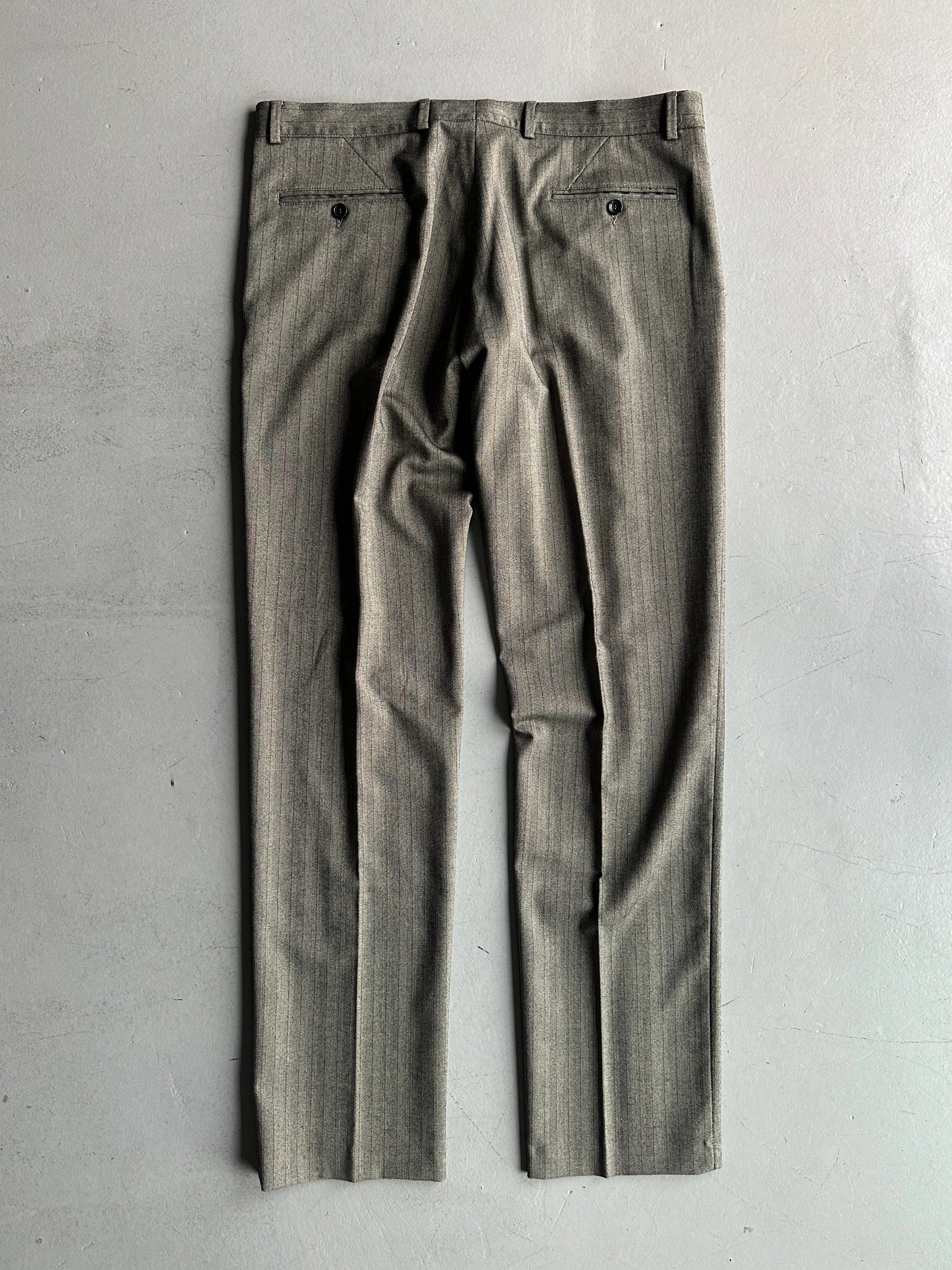 DANIELE ALESSANDRINI - 1990s STRAIGHT LEG TAILORED TROUSERS