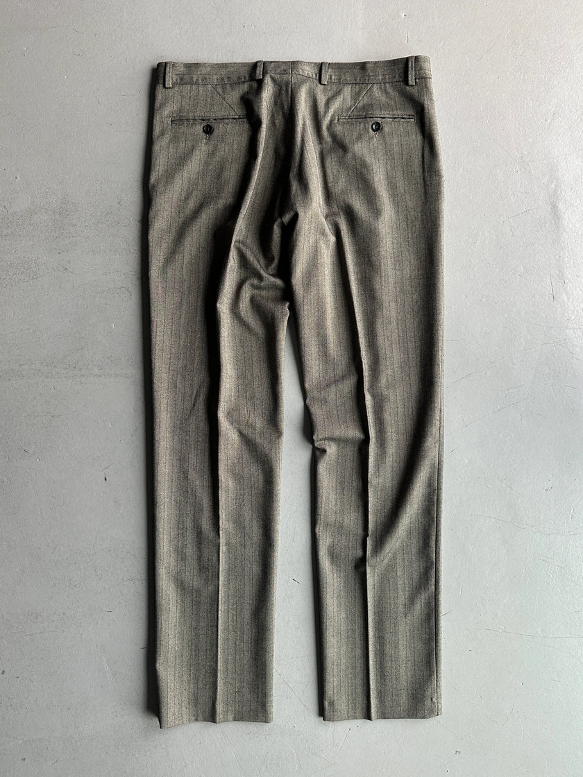 DANIELE ALESSANDRINI - 1990s STRAIGHT LEG TAILORED TROUSERS