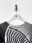 ISSEY MIYAKE - S/S 2015 GEOMETRIC PRINT LONG SLEEVE TOP