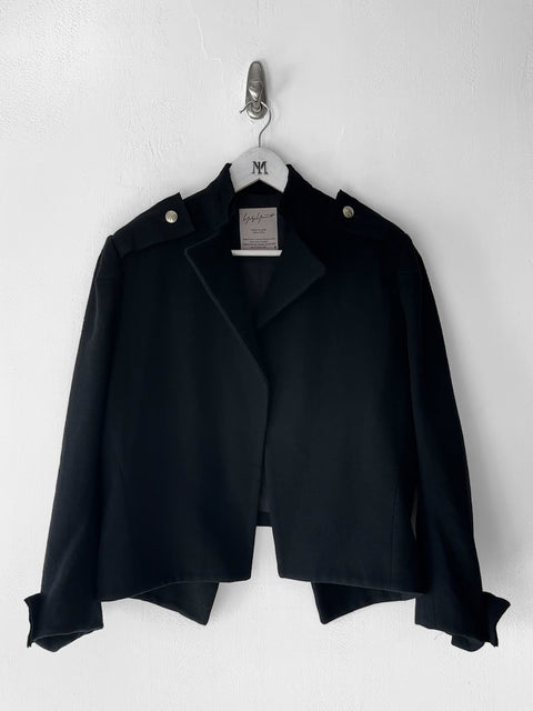 YOHJI YAMAMOTO - F/W 2006 WOOL JACKET WITH DECONSTRUCTED HEM