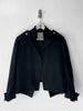 YOHJI YAMAMOTO - F/W 2006 WOOL JACKET WITH DECONSTRUCTED HEM