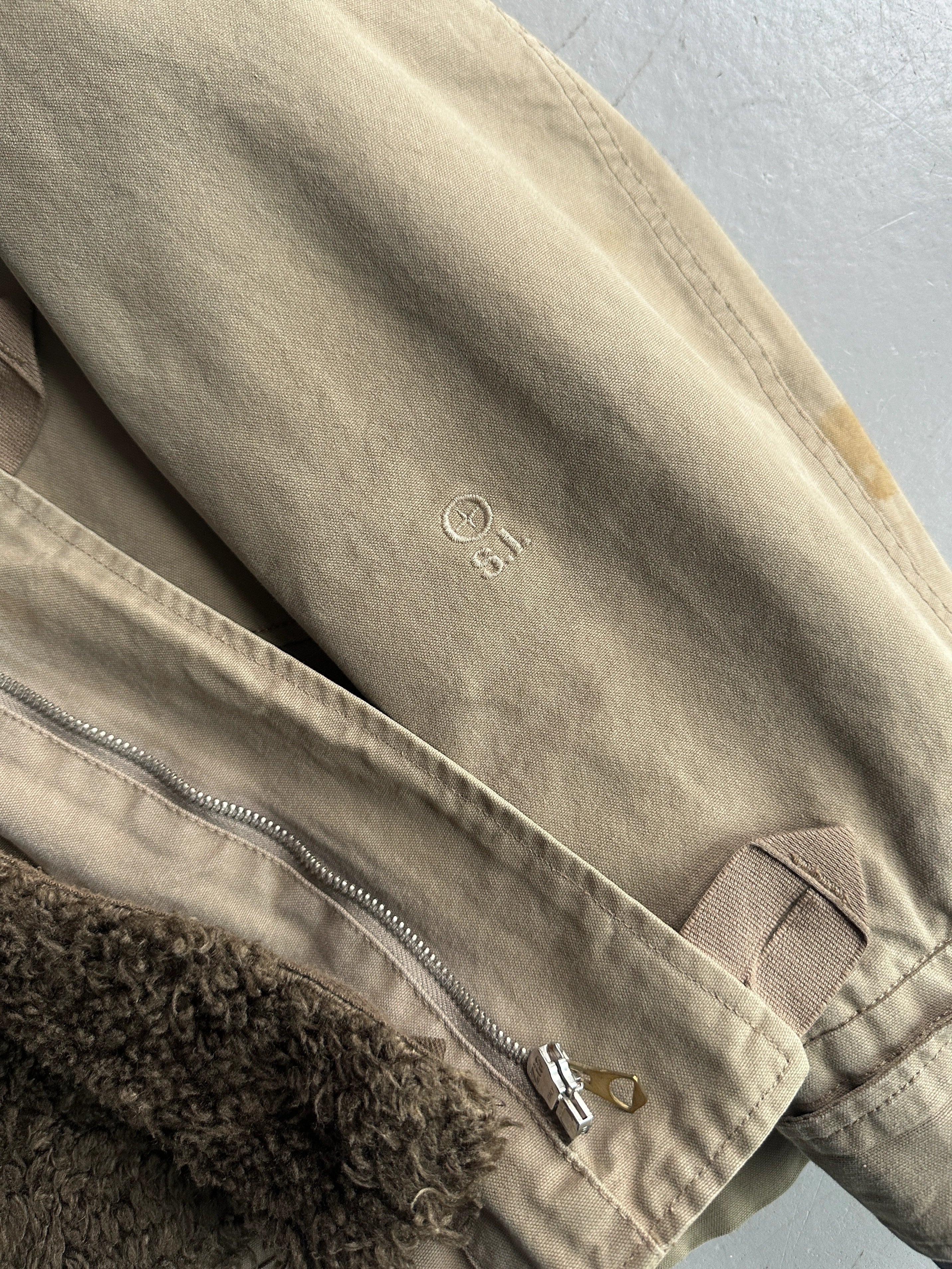 STONE ISLAND DENIMS - A/W 2006 HOODED JACKET WITH REMOVABLE SHEARLING LINING