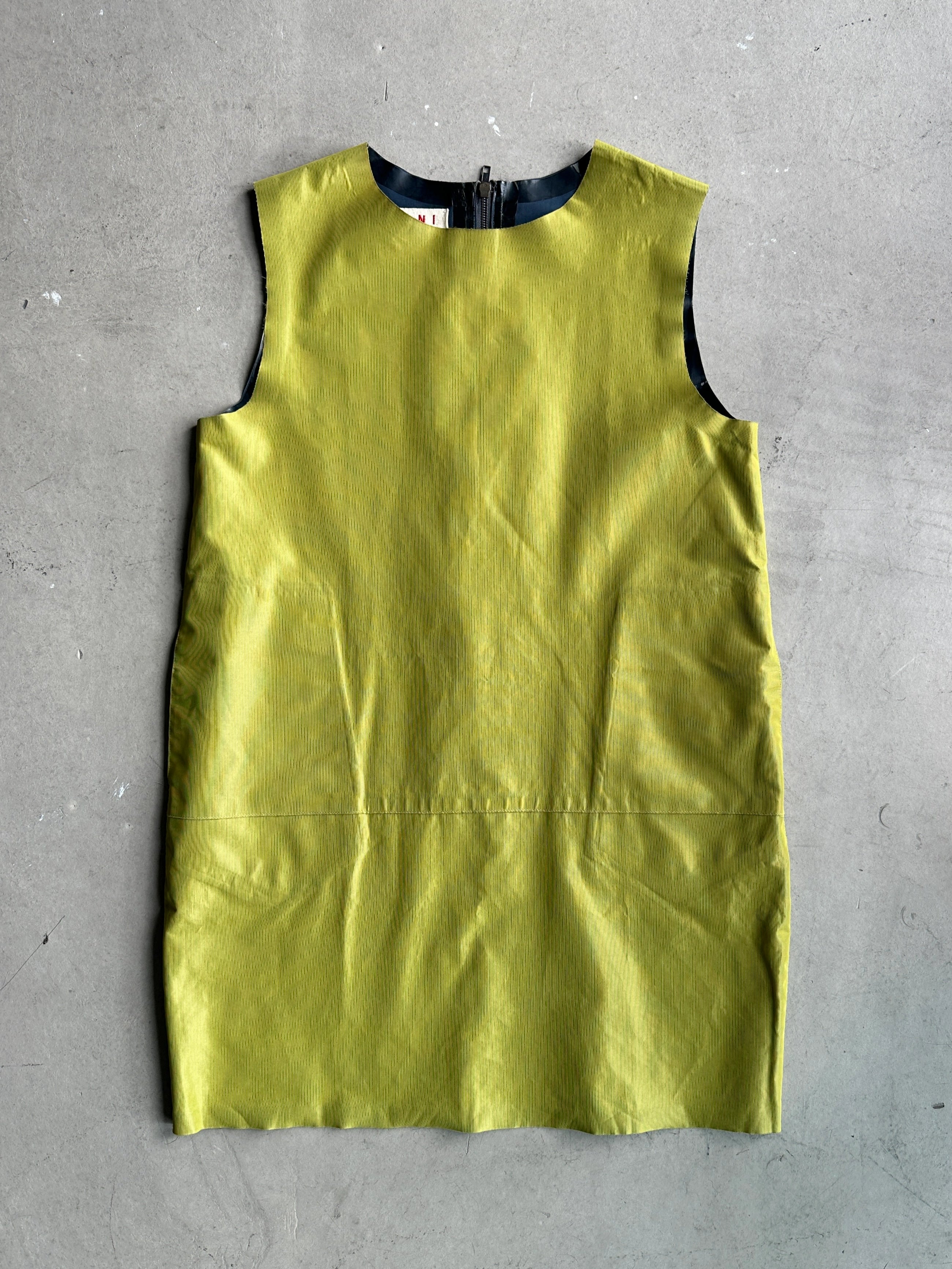 MARNI - 1990s TECHNICAL DRESS WITH SIDE POCKETS