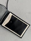 YOHJI YAMAMOTO Y'S - early 2000s LEATHER POUCH BAG