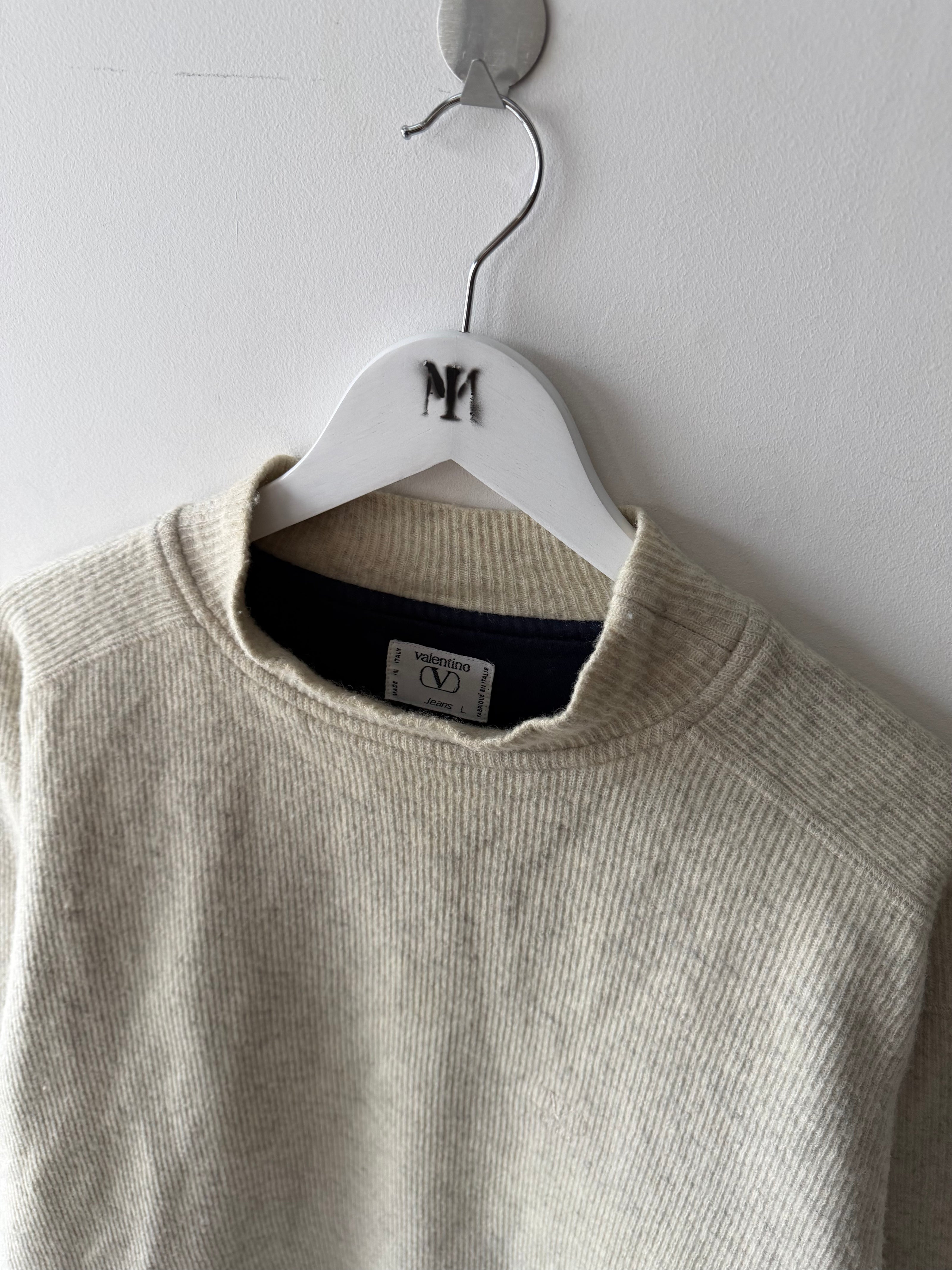 VALENTINO - 1980s RELAXED FIT PULLOVER