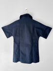 MARNI - early 2000s WIDE SHORT SLEEVE JACKET WITH ASYMMETRICAL FRONT CLOSURE
