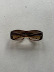 PRADA - 1990s OVERSIZED WRAP AROUND SUNGLASSES