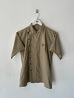 1990s ASYMMETRICAL FRONT CLOSURE SHORT SLEEVE SHIRT