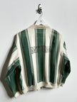 ARMANI JEANS - S/S 1992-1993 STRIPED COTTON BOMBER JACKET