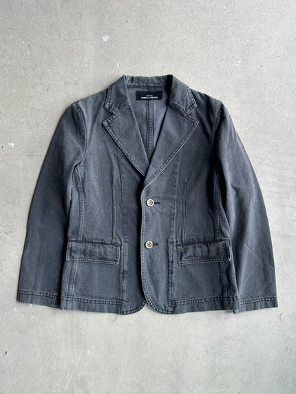 COMME DES GARÇONS TRICOT - 2001 DENIM BLAZER WITH POCKETS