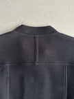MARITHÉ + FRANÇOIS GIRBAUD - 1990s CROP FIT MANDARIN COLLAR JACKET