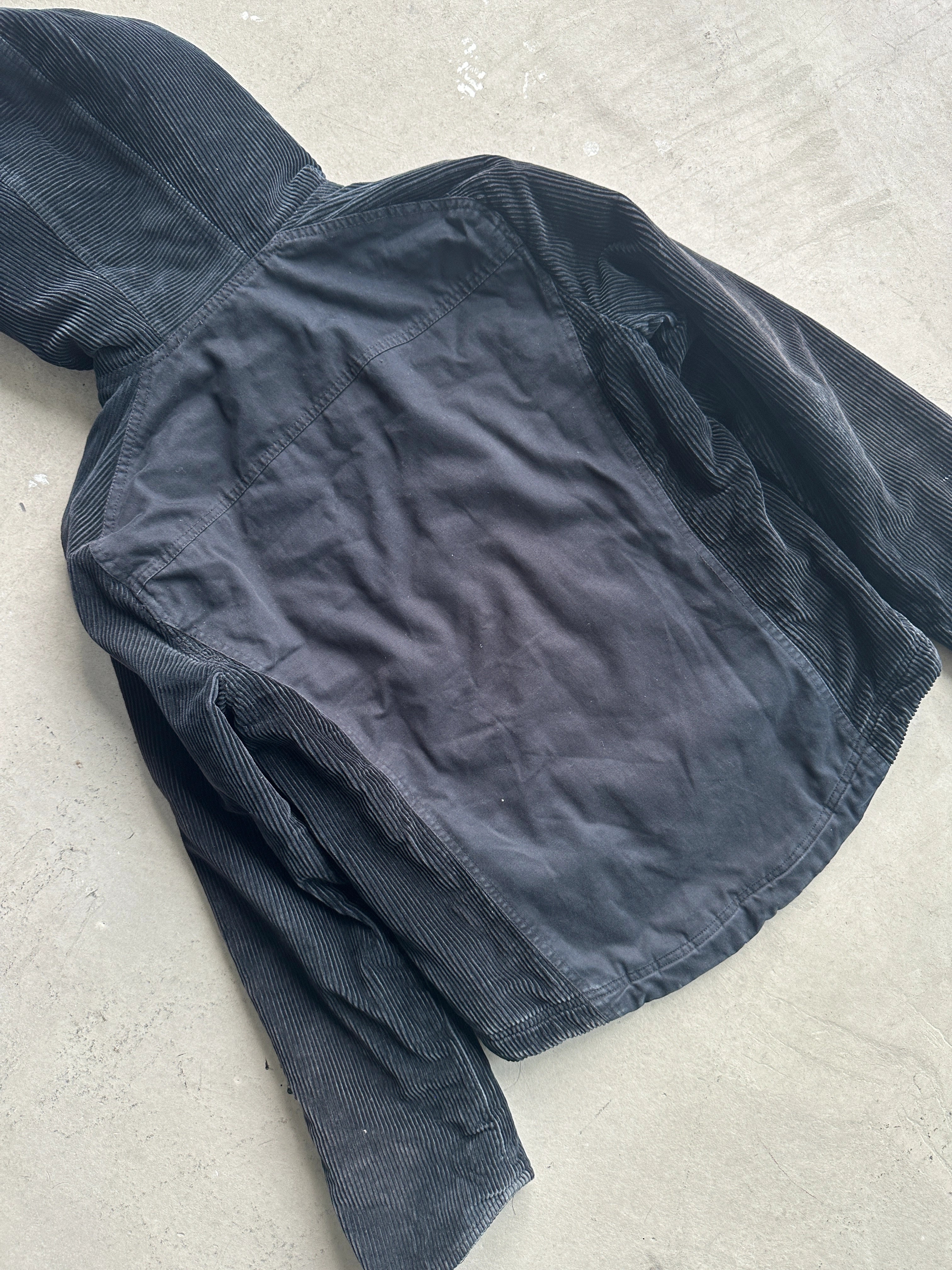 ARMANI EXCHANGE - 1990s BOMBER JACKET WITH CORDUROY DETAILS