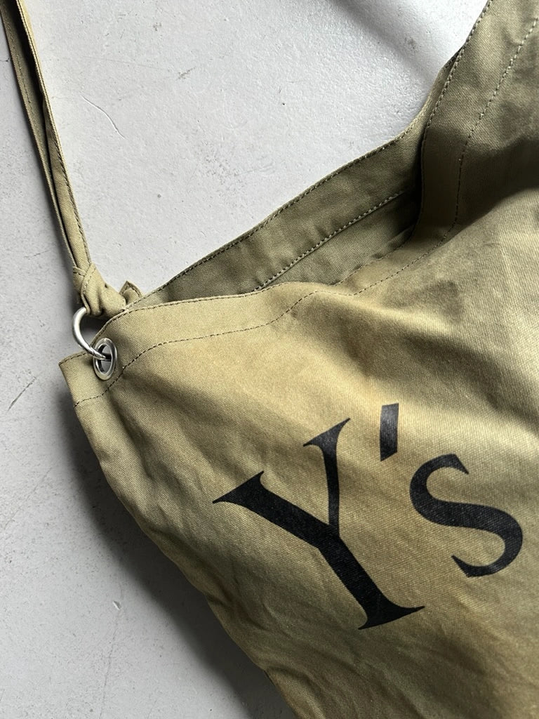 YOHJI YAMAMOTO Y'S - 1990s CANVAS SAC BAG