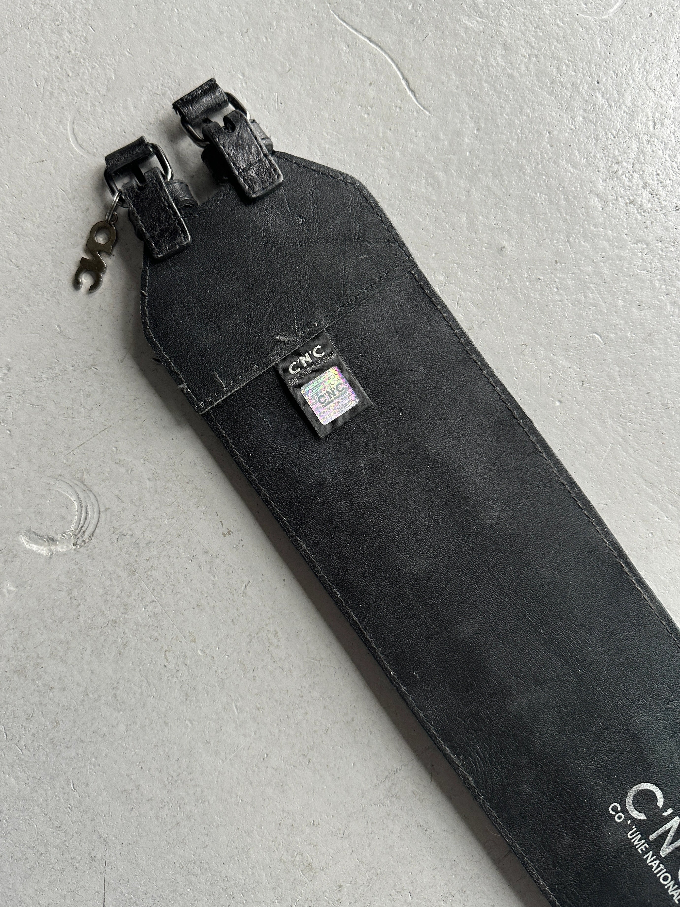 COSTUME NATIONAL - early 2000s WIDE WAIST BELT